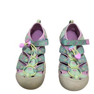 Keen Kids Green/Purple Closed-Toe Sandals Size 3